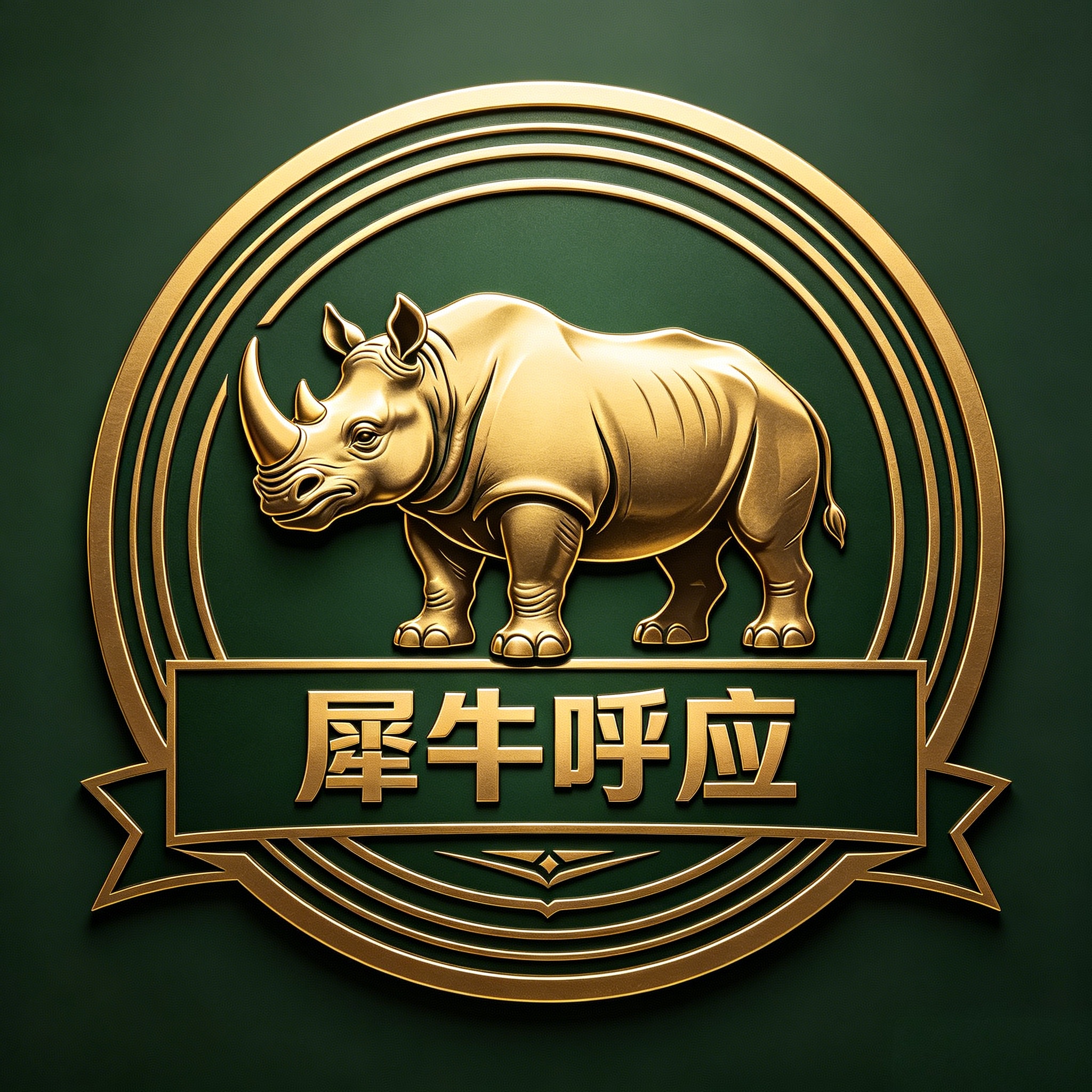 犀牛呼应
